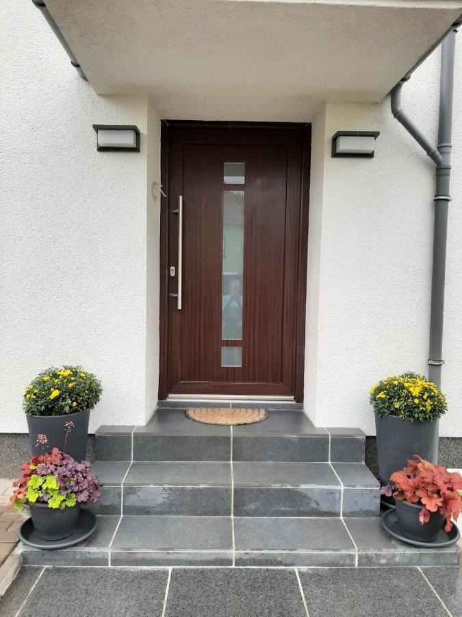 Design Apartment- 24H Self-Check-In - Bis 4 Pers - Parkplatz - Wifi - Balkon -Terrasse - In Direkter Weihernaehe - Radwege Schiffweiler Екстер'єр фото